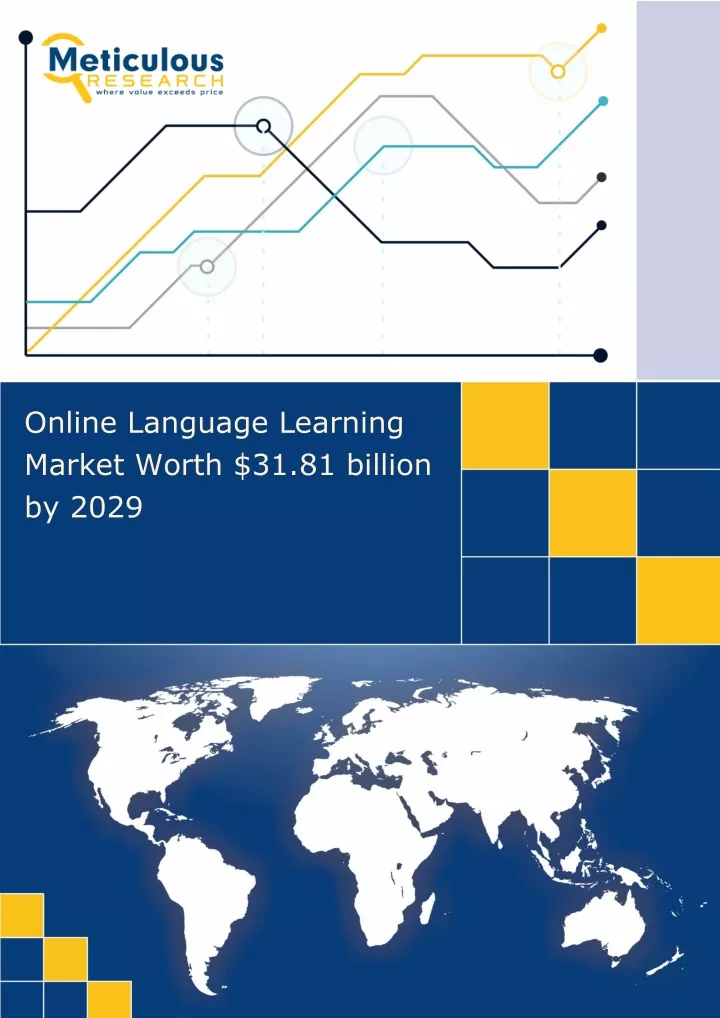 online language learning market worth