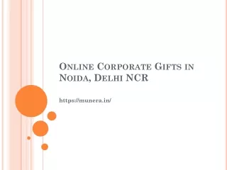 Online Corporate Gifts in Noida, Delhi NCR