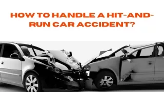 How to Handle a Hit-and-Run Car Accident