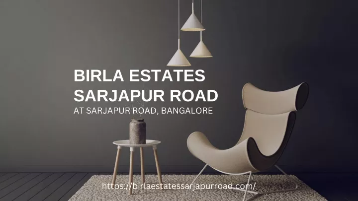 birla estates sarjapur road at sarjapur road