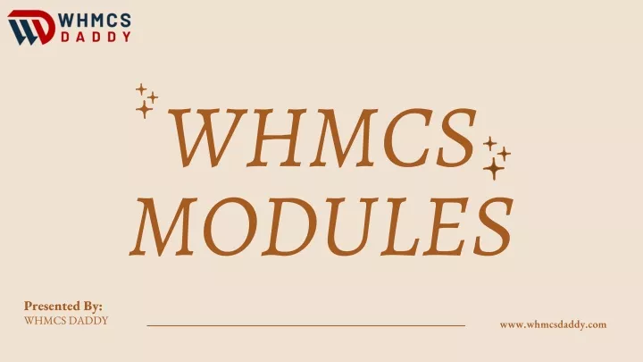 whmcs modules