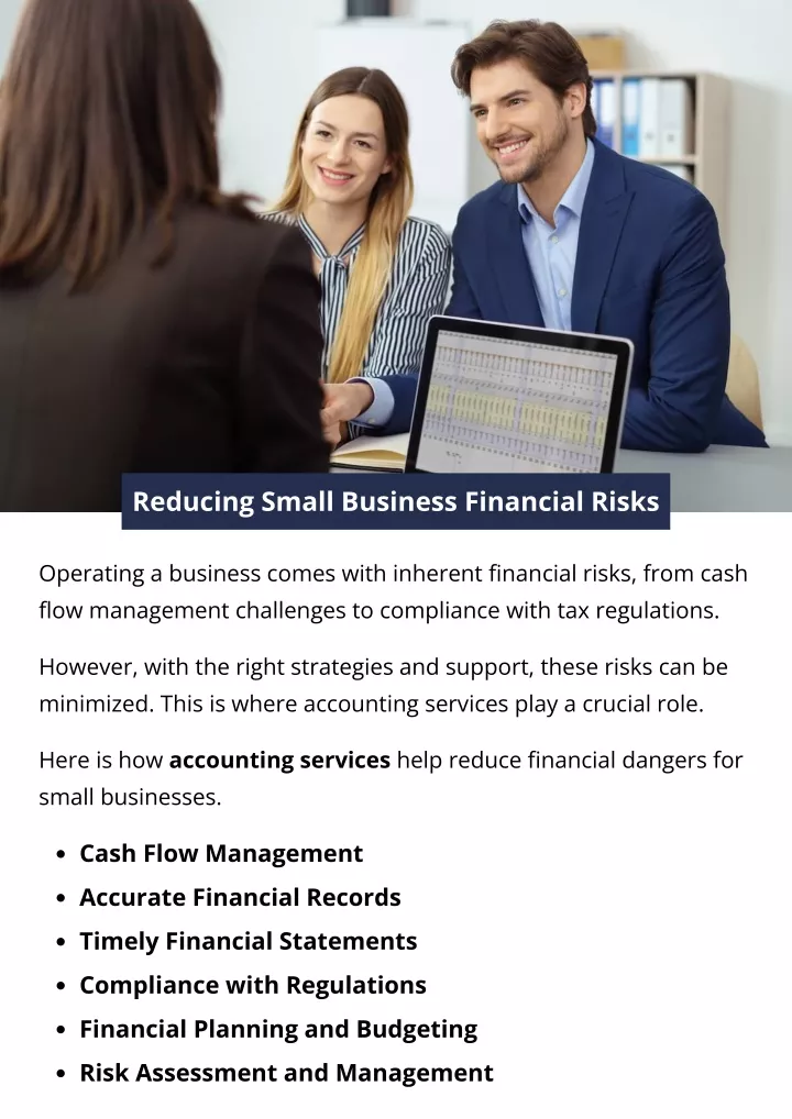 reducing small business financial risks