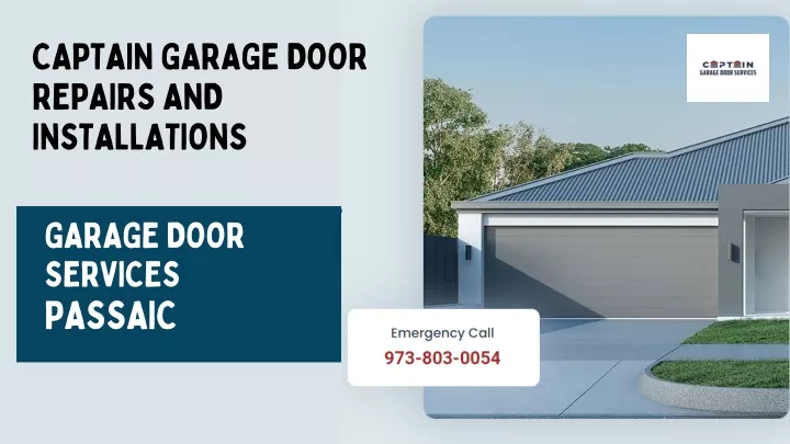 captain garage door repairs and installations