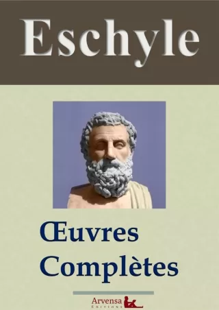 PDF/READ Eschyle : Oeuvres complètes (French Edition)