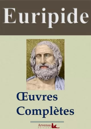 $PDF$/READ/DOWNLOAD Euripide : Oeuvres complètes (French Edition)