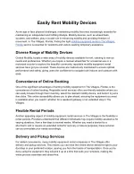 Easily Rent Mobility Devices - slide 1