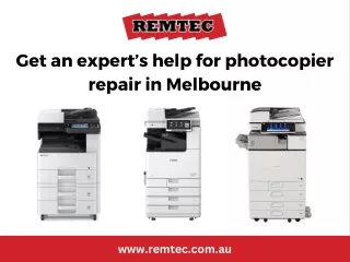 Get an expert’s help for photocopier repair in Melbourne