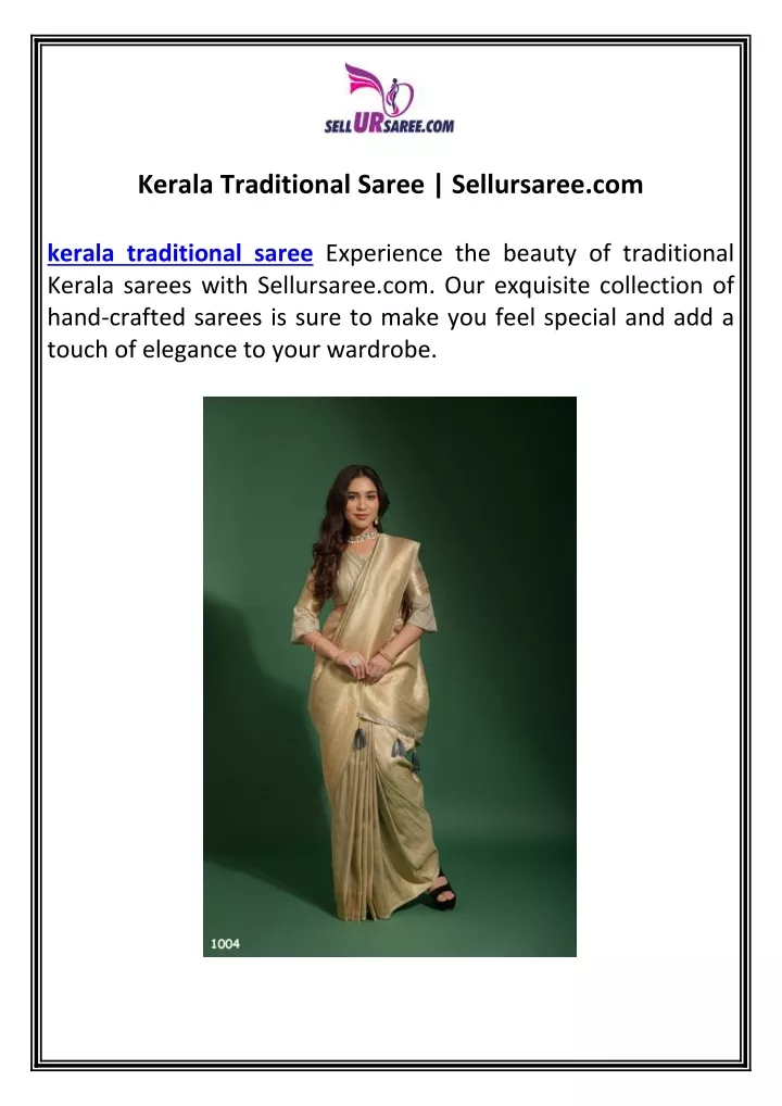 kerala traditional saree sellursaree com