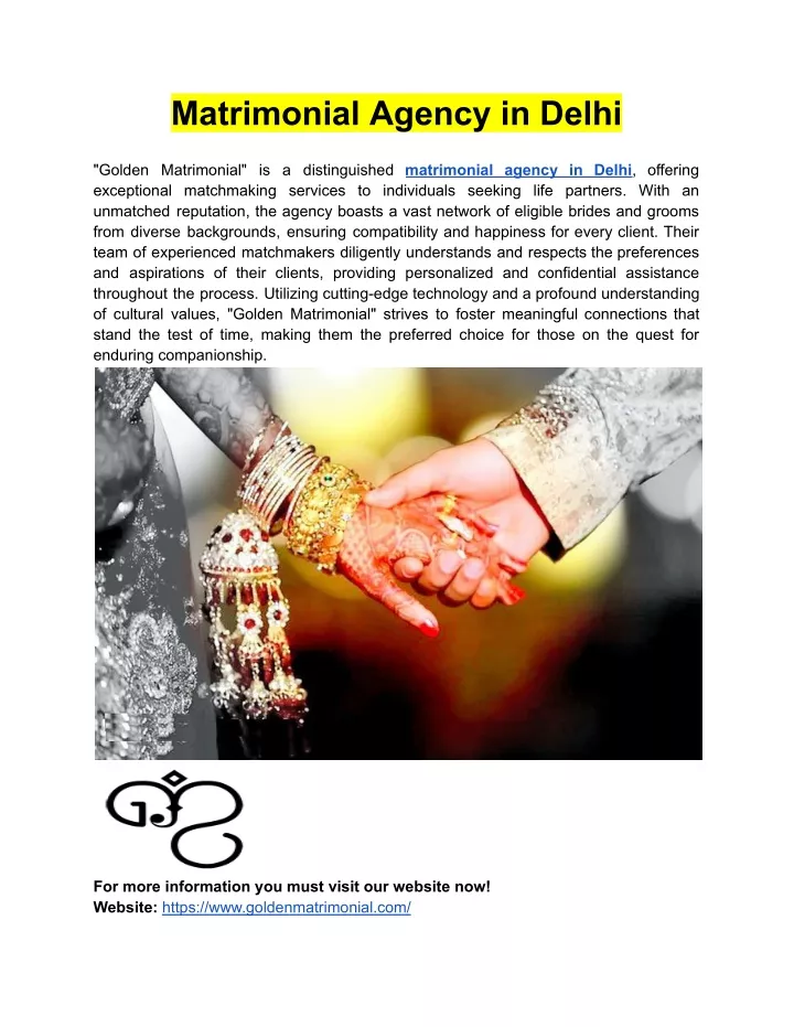matrimonial agency in delhi