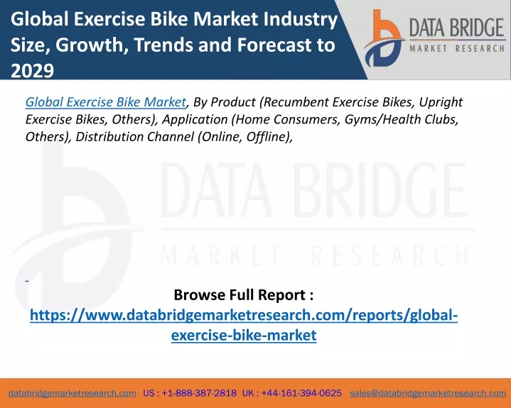 global exercise bike market industry size growth