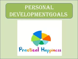 Personal Developmentgoals PPT