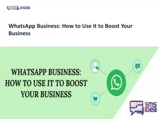 WhatsApp Business How to Use it to Boost Your Business