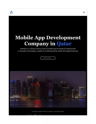 mobile application development company in Qatar