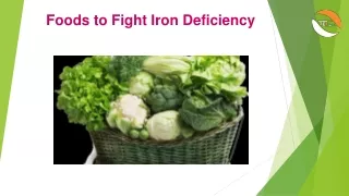 Foods to Fight Iron Deficiency | Thefacteye