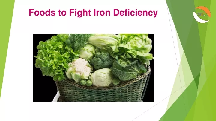 foods to fight iron deficiency