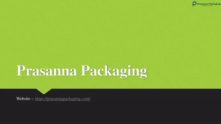 prasanna packaging