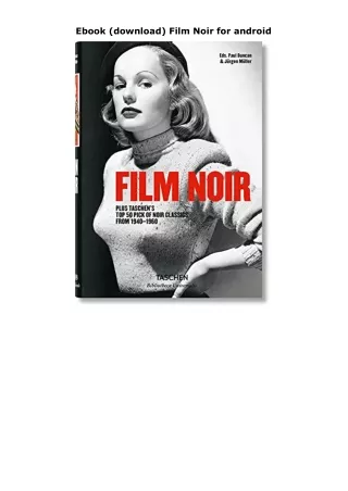 Ebook (download) Film Noir for android