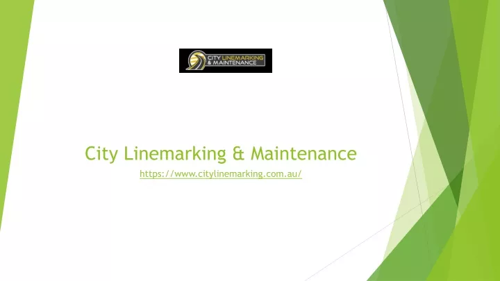 city linemarking maintenance https