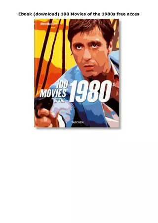 Ebook (download) 100 Movies of the 1980s free acces