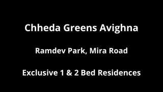 Chheda Greens Avighna Mira Road Mumbai | E-Brochure