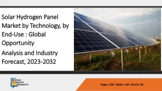 Solar Hydrogen Panel Market