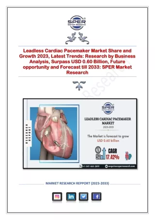 Pacemaker Market Share and Growth 2023, Latest Trends, Forecast Analysis 2033