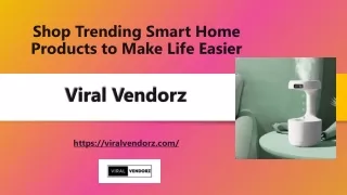 Shop Smart Home and Outdoor Devices Online - Viral Vendorz