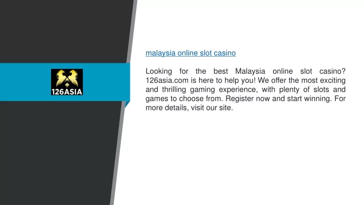 malaysia online slot casino looking for the best