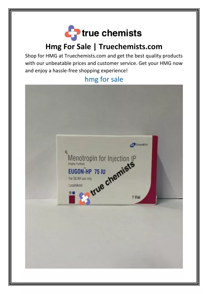 hmg for sale truechemists com shop