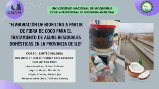 DIAPOSITIVAS BIOFILTRO