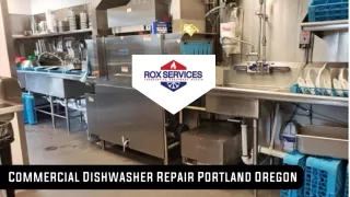 Commercial Dishwasher Repair Portland Oregon
