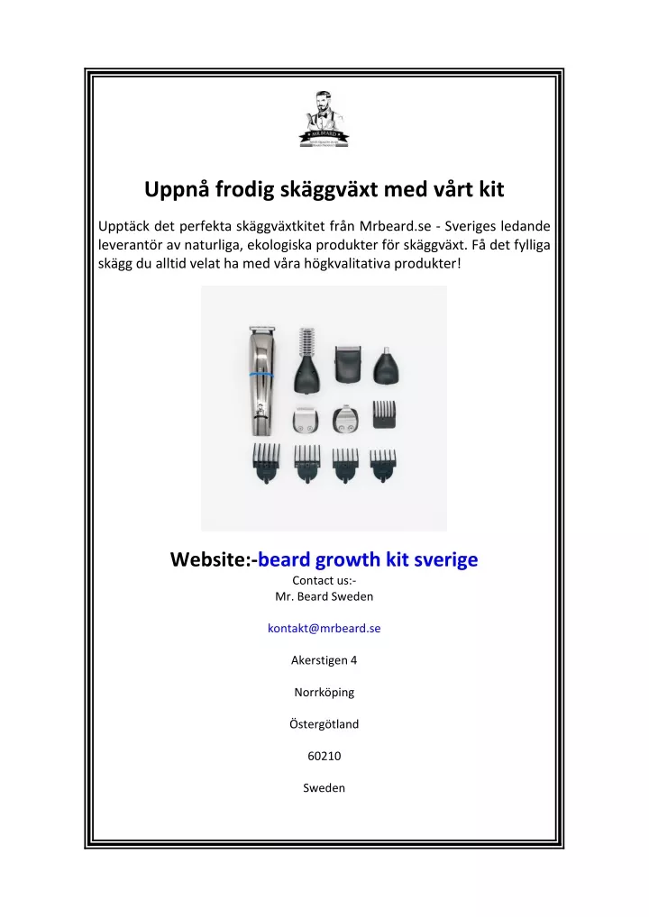 uppn frodig sk ggv xt med v rt kit