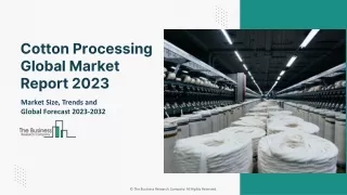 cotton processing global market report 2023