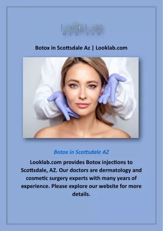 botox in scottsdale az looklab com