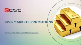 cwg markets promotions