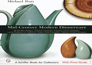 Download Mid-Century Modern Dinnerware Design: Ak-Sar Ben Pottery - Denwar Ceram
