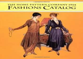 [PDF] The Home Pattern Company 1914 Fashions Catalog
