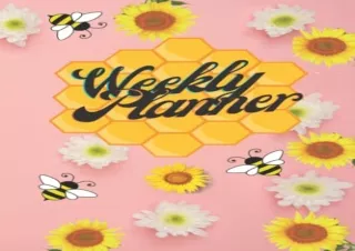 [PDF] Weekly Planner: A Cute Undated Simple Weekly Organizer. 6 x 9 Inches 120 P
