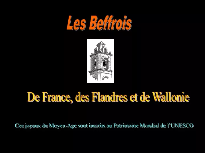 les beffrois