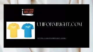 Custom Business Clothing With Logo | Uniformright.com