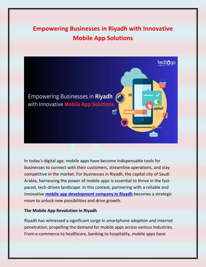 empowering businesses in riyadh with innovative