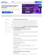 Solana Token Development Company - How To Create A Token On Solana Blockchain? - slide 1