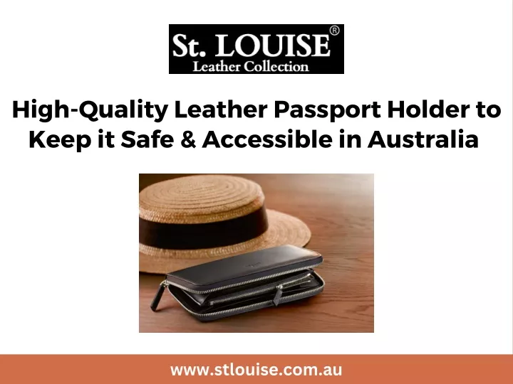 high quality leather passport holder to keep