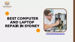 Best Computer and Laptop Repair in Sydney