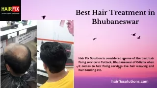 Best Hair Treatment in Bhubaneswar