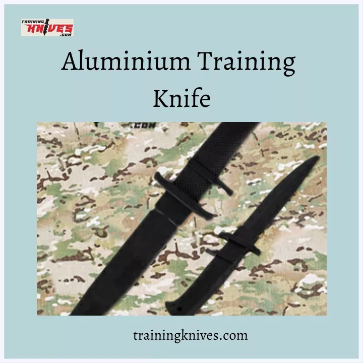 aluminium training knife