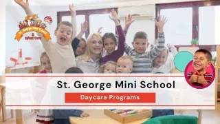 Day Care Center in North York | St George Mini School