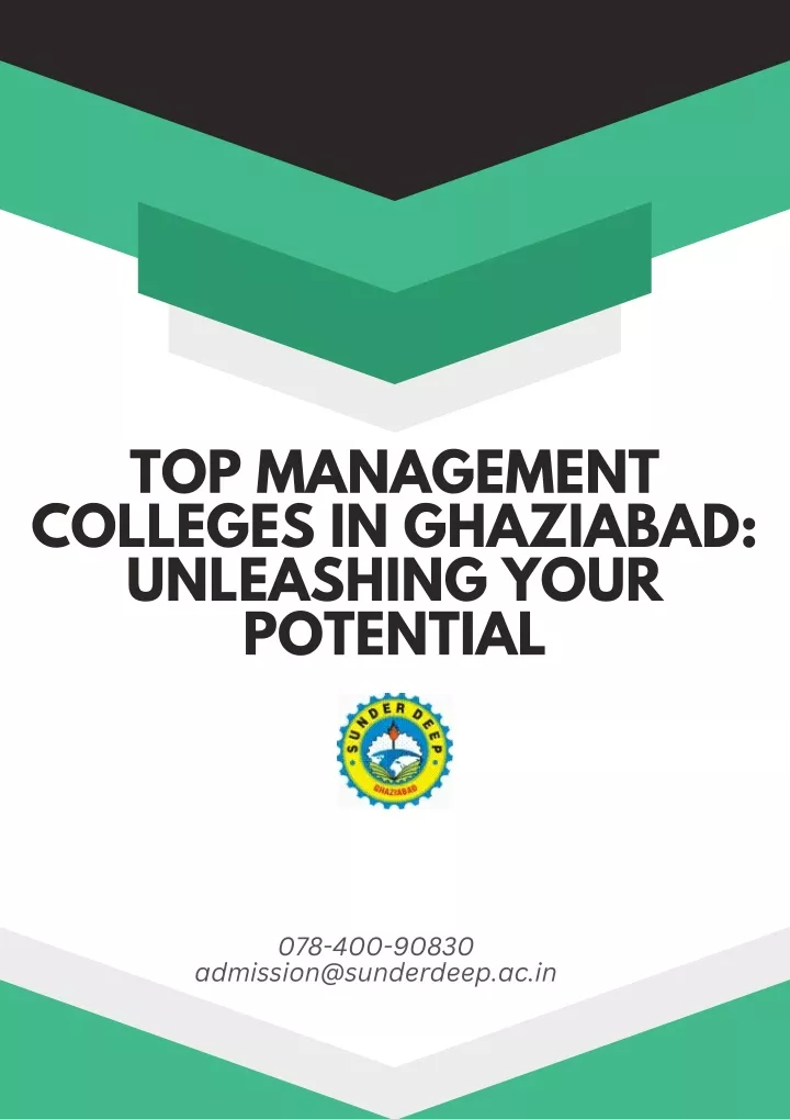 top management colleges in ghaziabad unleashing