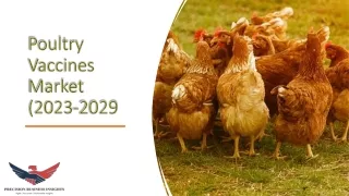 poultry vaccines market 2023 2029