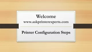 welcome www askprinterexperts com